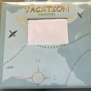 Vacation Memories Scrapbook 12 x 12 with premade pages